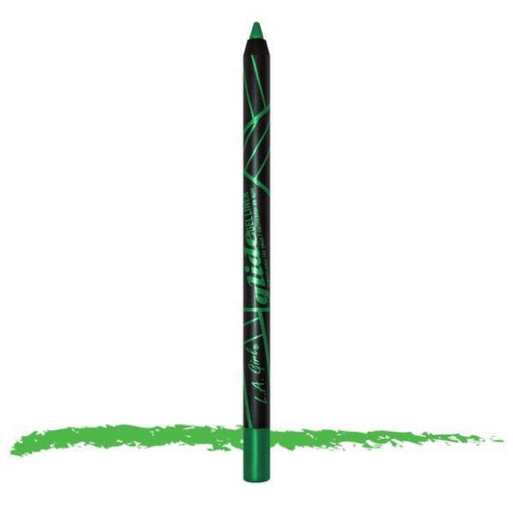 2 x LA Girl Glide Gel Eyeliner Pencil, Limelight